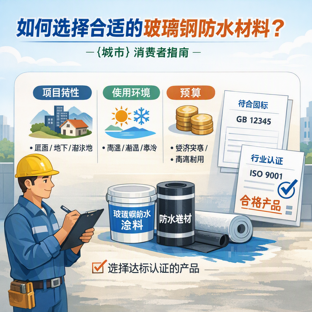 如何判定玻璃钢防水材料的合格标准？ 阿里 消费者指南