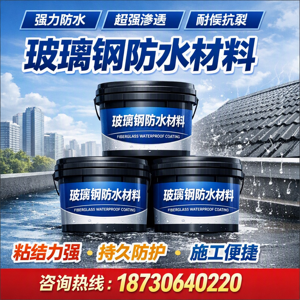 了解玻璃钢防水材料的市场趋势，阿里 企业不可不知